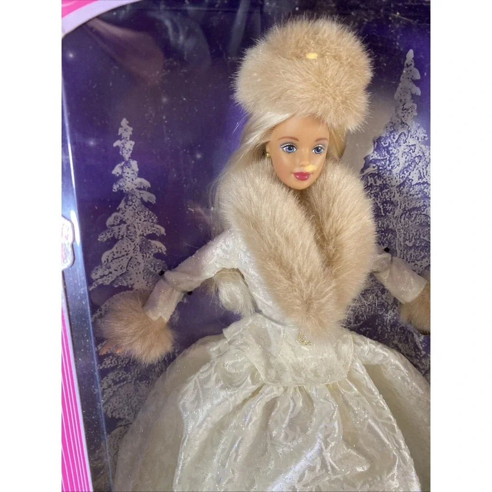 Winter‎ Evening Barbie Snowflake Doll Special Edition 1998 Mattel 19218 Vintage